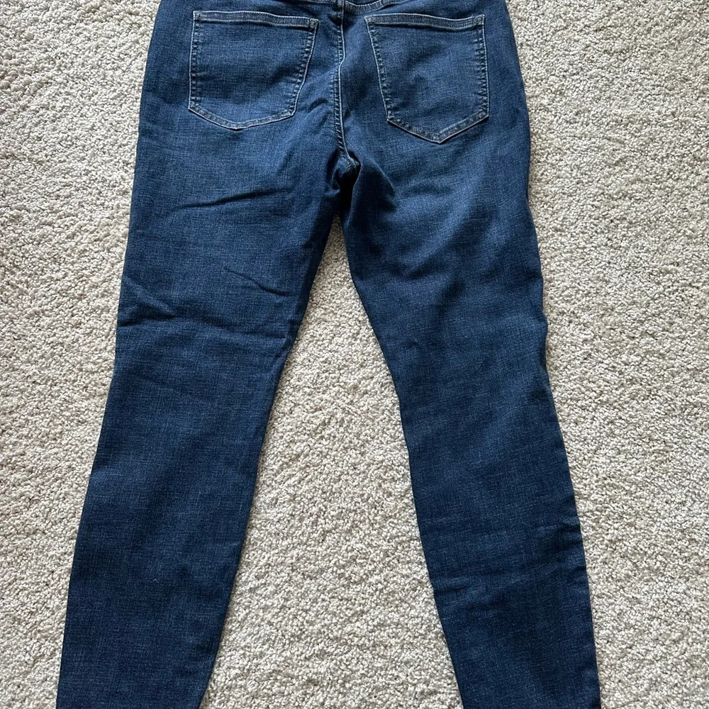 Pistola | Arielle Revolve Mid Rise Dark Wash Stretchy Skinny Jeans 30 - Picture 4 of 5